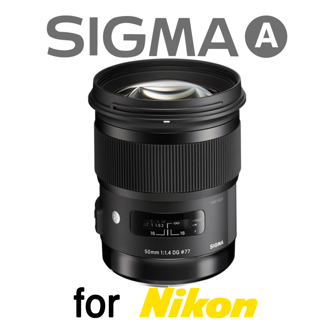 Sigma 50mm f/1.4 DG HSM Art Lens for Nikon F